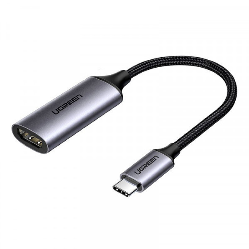 Перехідник USB 2.0 Type C --> HDMI V2.0 4K@60Hz 10 См CM297 UGREEN Сірий (70444) Перехідник USB 2.0 Type C --> HDMI V2.0 4K@60Hz 10 См CM297 UGREEN Сірий (70444)
