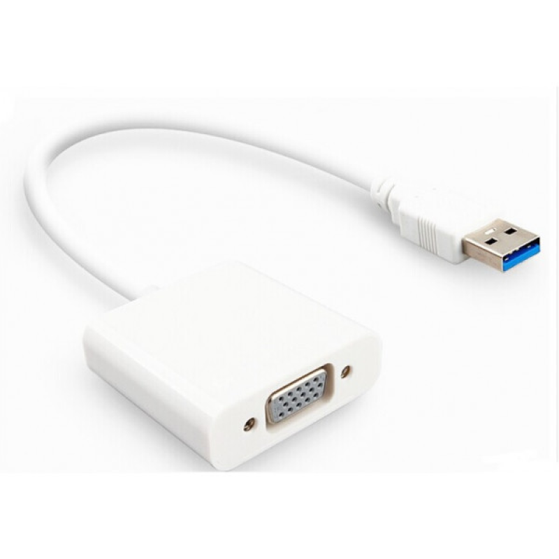 Перехідник USB 3.0 --> VGA Full HD, 0,2м (S0380)