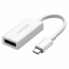 Перехідник USB-C to DisplayPort Adapter MM130 UGREEN Білий (40372)