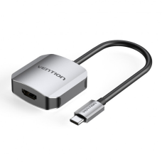 Перехідник USB3.1 Type-C --> HDMI (F), 4K 30HZ, кабель 0.15м, Vention (TDEHB)
