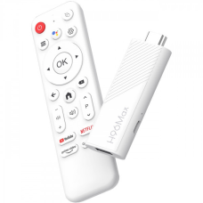 TV Медіаплеєр H96 MAX H313 TV Stick 2/16Gb/ Allwinner H313/ Android 14/ WiFi 2.4G+5G/білий