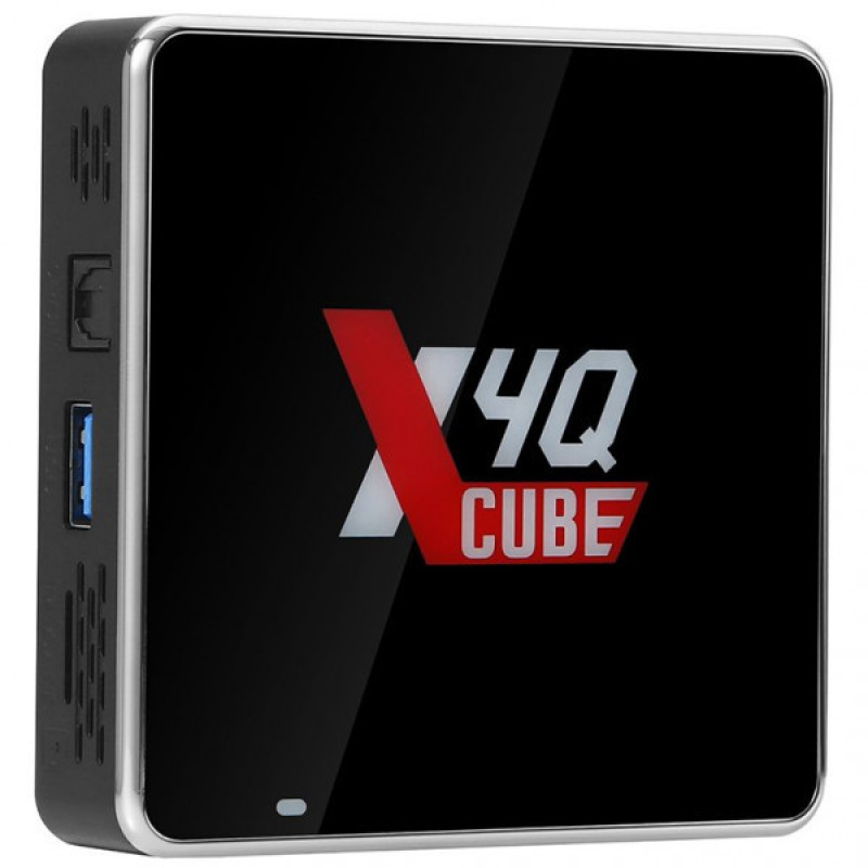 TV Медіаплеєр Ugoos X4Q CUBE 2/16Gb/Amlogic S905X4/Android 11/WiFi 2.4G+5G/BT 5.1/Miracast/BT GyroRC (X4Q
