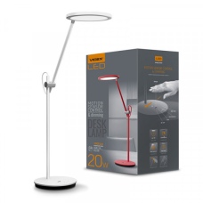 LED лампа настільна VIDEX VL-TF15W 20W 4100K 220V біла (26905 )