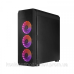 Корпус Chieftec SCORPION 4 GL-04B-OP 4x120 mm A-RGB, ATX, без БЖ, Black (GL-04B-OP)