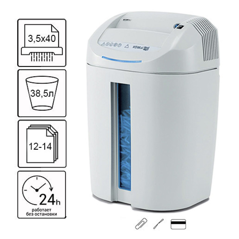 Знищувач документів Kobra +1 CC4 (3,5 Х 40)