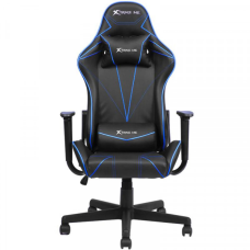 КРІСЛО ІГРОВЕ XTRIKE ME ADVANCED GAMING CHAIR GC-909, 50ММ, ЧОРНО-СИНЕ (GC-909BU)