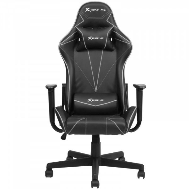 КРІСЛО ІГРОВЕ XTRIKE ME ADVANCED GAMING CHAIR GC-909, 50ММ, ЧОРНО-СІРЕ (GC-909GY) КРІСЛО ІГРОВЕ XTRIKE ME ADVANCED GAMING CHAIR GC-909, 50ММ, ЧОРНО-СІРЕ (GC-909GY)