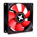 Вентилятор для корпусу 80 mm Xilence XPF80.R black/red, Retail Box (XF037)