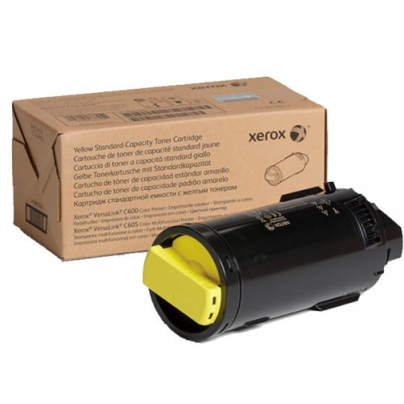 Тонер картридж Xerox VL C600/C605 Yellow (6 000 стор)