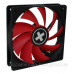 Вентилятор для корпусу 120mm Xilence XPF120.R black/red, Retail Box (XF039) Вентилятор для корпусу 120mm Xilence XPF120.R black/red, Retail Box (XF039)