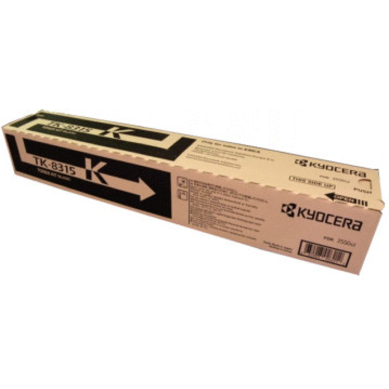 Kyocera TK-8315K — оригінальний тонер картридж, 1T02MV0NL0