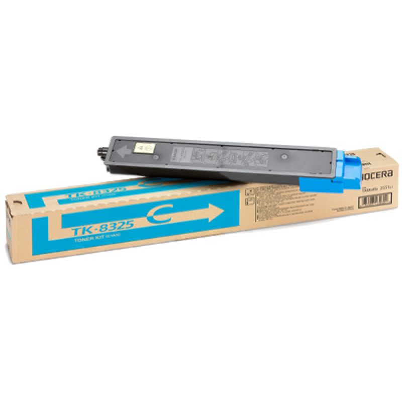 Kyocera TK-8325C — оригінальний тонер картридж, 1T02NPCNL0