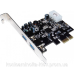 PCI-E Контролер USB3.0 (2ext. Molex) Low Profil, NEC, RTL (B00192)
