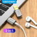 Звукова плата USB Vention Audio USB — 1х3,5 мм jack 4pin Metal (OMTP-CTIA) (CDLH0)