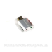 Звукова плата USB, 2 Channel mini, C-Media chip, RTL, срібляста (B00668)