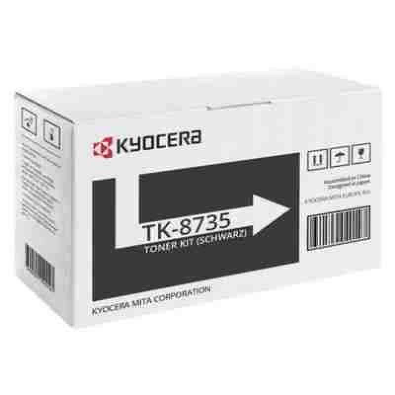 Kyocera TK-8735K — оригінальний тонер картридж, 1T02XN0NL0