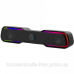 Акустична система 2.0 HP DHE-6002, 3,5мм + USB, 6Вт, Sound Bar LED RGB (DHE-6002)