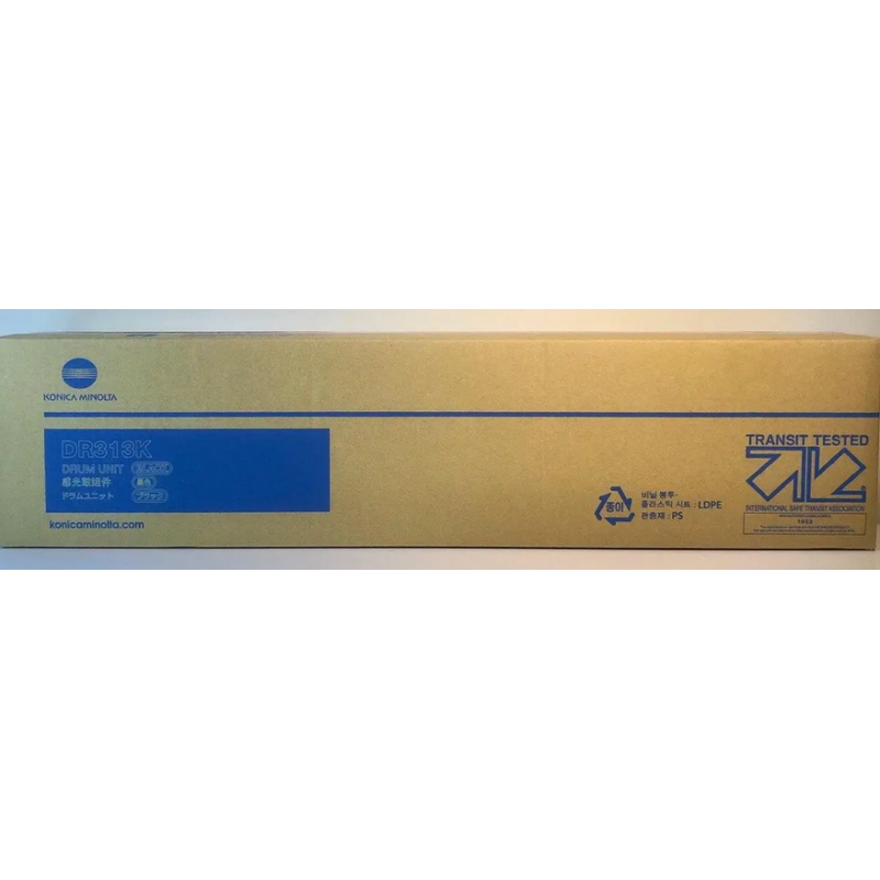 Фотобарабан чорний DR313 K Konica Minolta bizhub C258/C308/C368 (A7U40RD, DR-313 black)