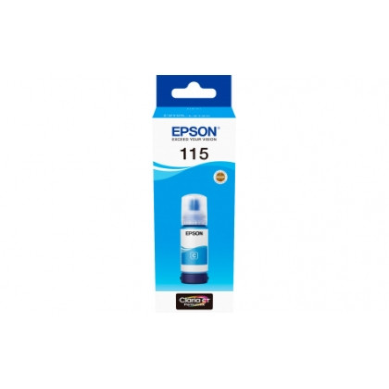 Epson 115 EcoTank Cyan ink bottle C13T07D24A Epson 115 EcoTank Cyan ink bottle C13T07D24A