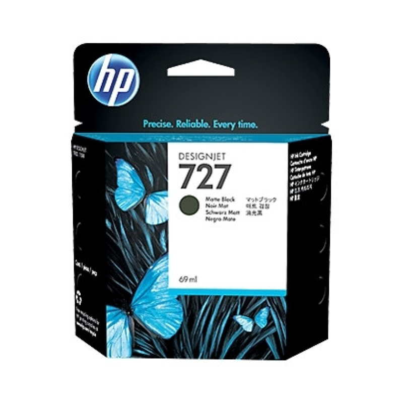 HP 727 DesignJet T1500/T920 Matte Black, 69 ml (C1Q11A)