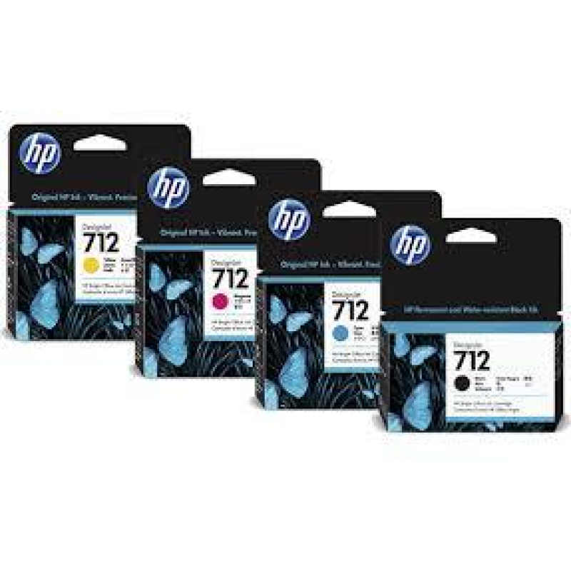 HP 712 DesignJet Т230/Т630/650 Yellow 29ml 3ED69A