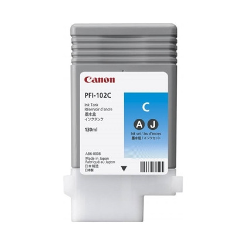 Canon PFI-102C Cyan (0896B001AA) Canon PFI-102C Cyan (0896B001AA)