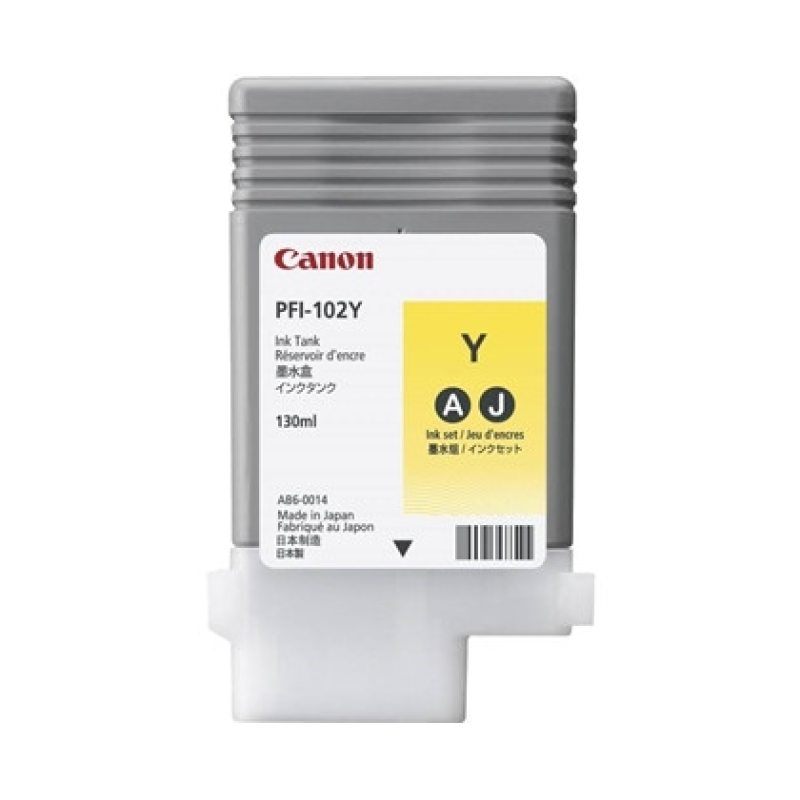 Canon PFI-102Y Yellow (0898B001AA) Canon PFI-102Y Yellow (0898B001AA)
