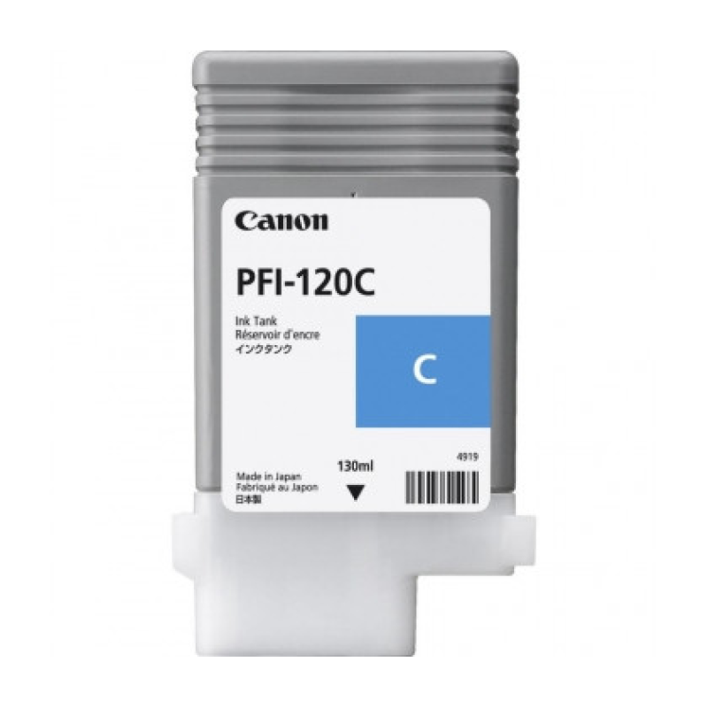 Canon PFI-120 Cyan Pigment Ink Tank 130мл 2886C001AA Canon PFI-120 Cyan Pigment Ink Tank 130мл 2886C001AA