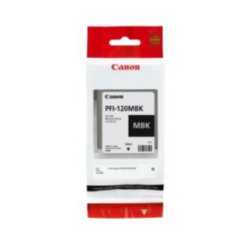 Canon PFI-120 Matte Black Pigment Ink Tank 130ml 2884C001AA Canon PFI-120 Matte Black Pigment Ink Tank 130ml 2884C001AA