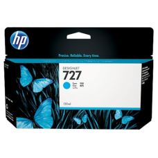 HP 727 DesignJet T1500/T920 Cyan, 130 ml (B3P19A)