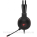 Ігрова гарнітура Havit HV-H2011D, RGB пiдсвiтка black/red (25632)