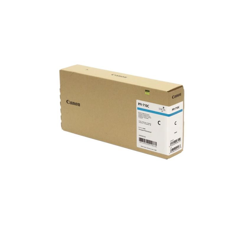 Canon Pigment Ink Tank PFI-710 Cyan 700ml Canon Pigment Ink Tank PFI-710 Cyan 700ml