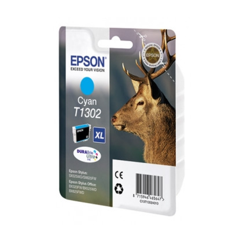 Epson St SX525WD/Office B42WD/BX625FWD cyan XL C13T13024010 Epson St SX525WD/Office B42WD/BX625FWD cyan XL C13T13024010