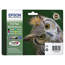 Epson StPhoto P50/PX660/PX720WD/PX820FWD Bundle (Bk, C, M, Y, LC, LM) (C13T079A4A10)