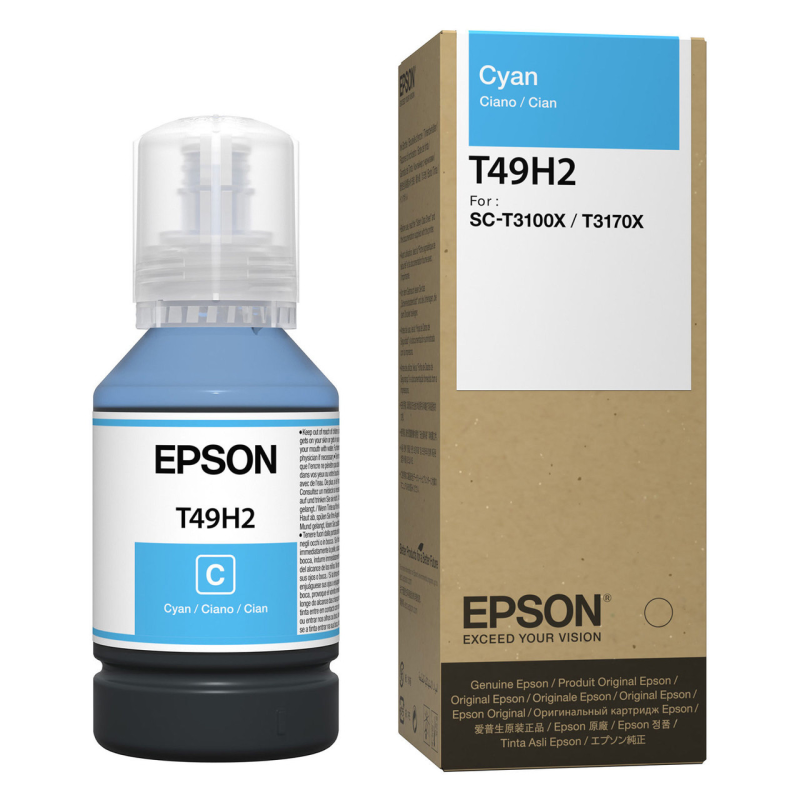 Epson SureColor SC-T3100X T49H2 Контейнер з блакитним чорнилом C13T49H200 Epson SureColor SC-T3100X T49H2 Контейнер з блакитним чорнилом C13T49H200