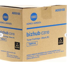 Тонер TNP51K A0X5155 чорний / black Konica Minolta bizhub C3110