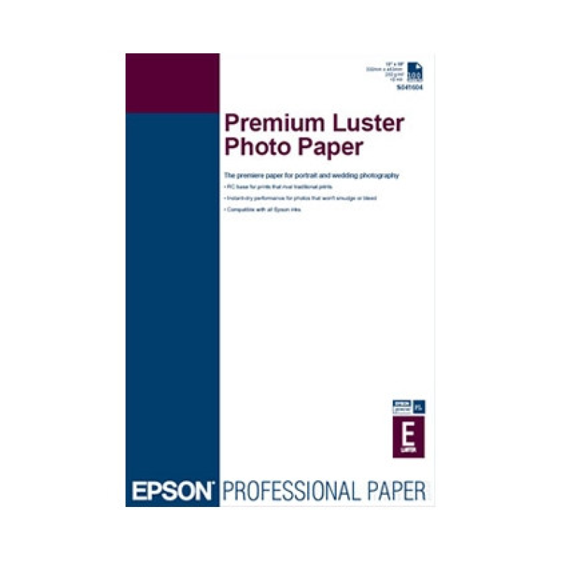 Epson Premium Luster Photo Paper A3+, 100 л. (C13S041785)