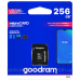 Memory card Secure Digital Micro 256Gb GoodRAM SDXC (class 10 UHS I U1) Retail + adapter (M1AA-2560R12#)