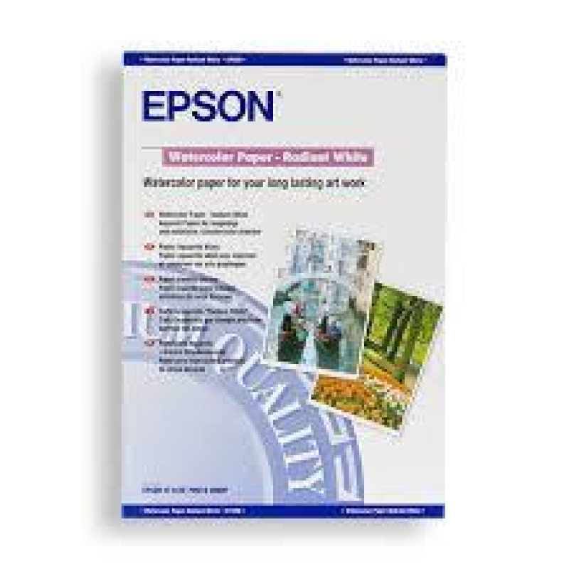Epson Water Color Paper-Radiant White 44“, C13S041398 Epson Water Color Paper-Radiant White 44“, C13S041398