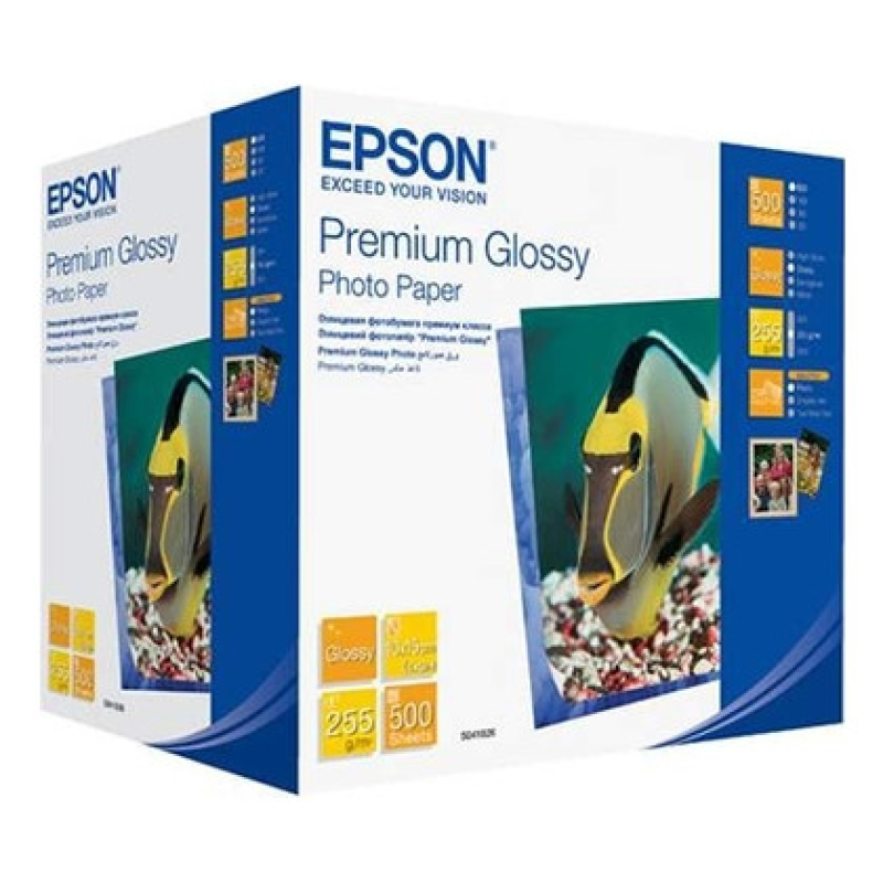 Epson Premium Glossy Photo Paper 100mm x 150mm, 500 л. (C13S041826)