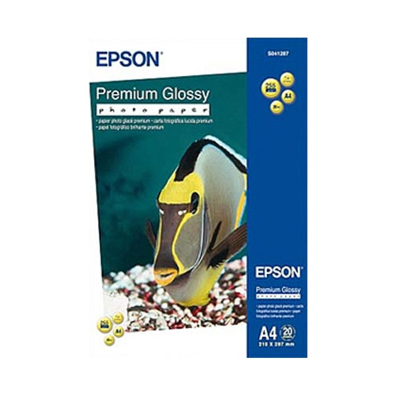 Epson Premium Glossy Photo Paper A4, 20 л. (C13S041287)