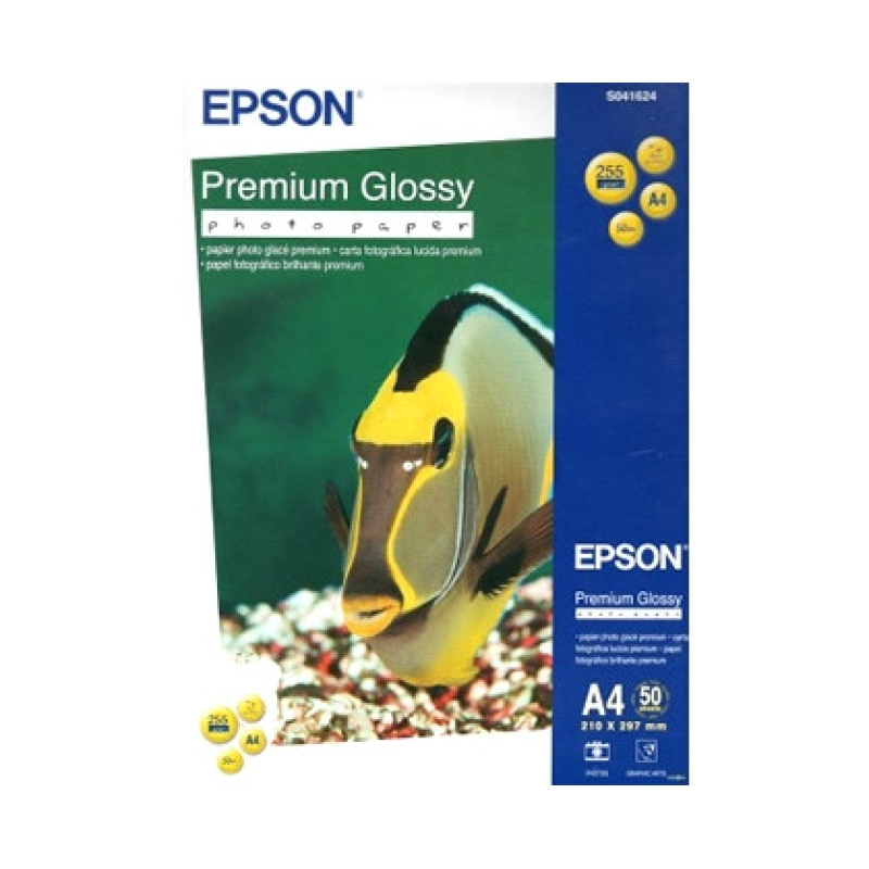 Epson Premium Glossy Photo Paper A4, 50 л. (C13S041624)