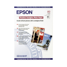Epson Premium Semigloss Photo Paper A3, 20 л. (C13S041334)