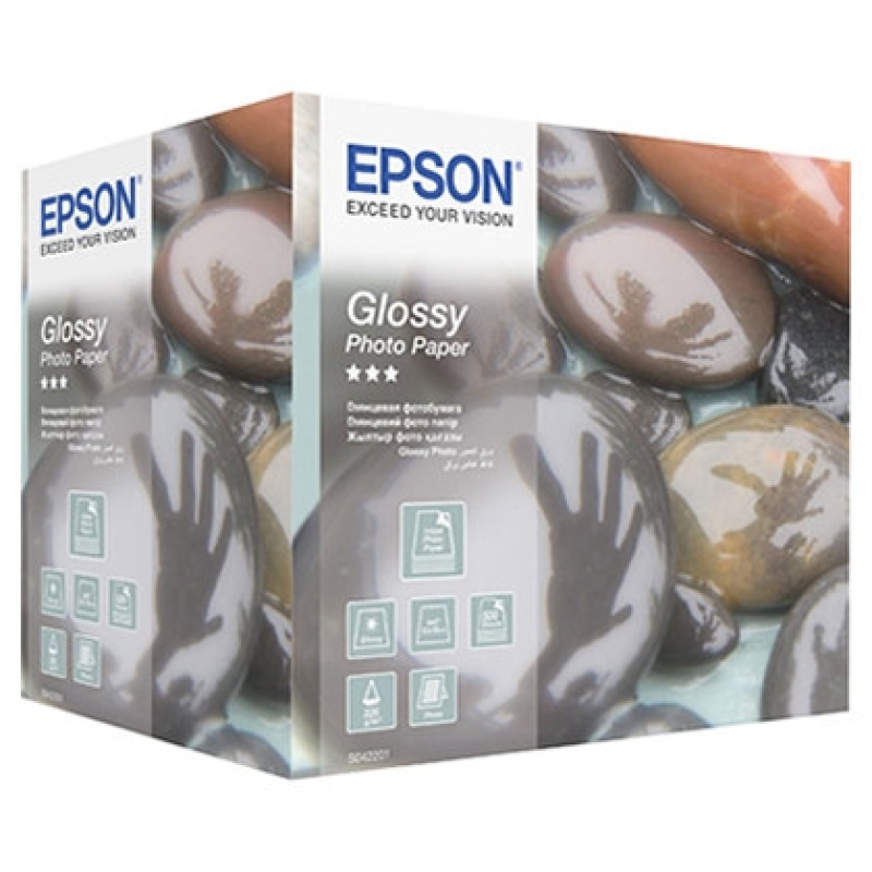 Epson Glossy Photo Paper 100mm x 150mm, 500 л. (C13S042201)
