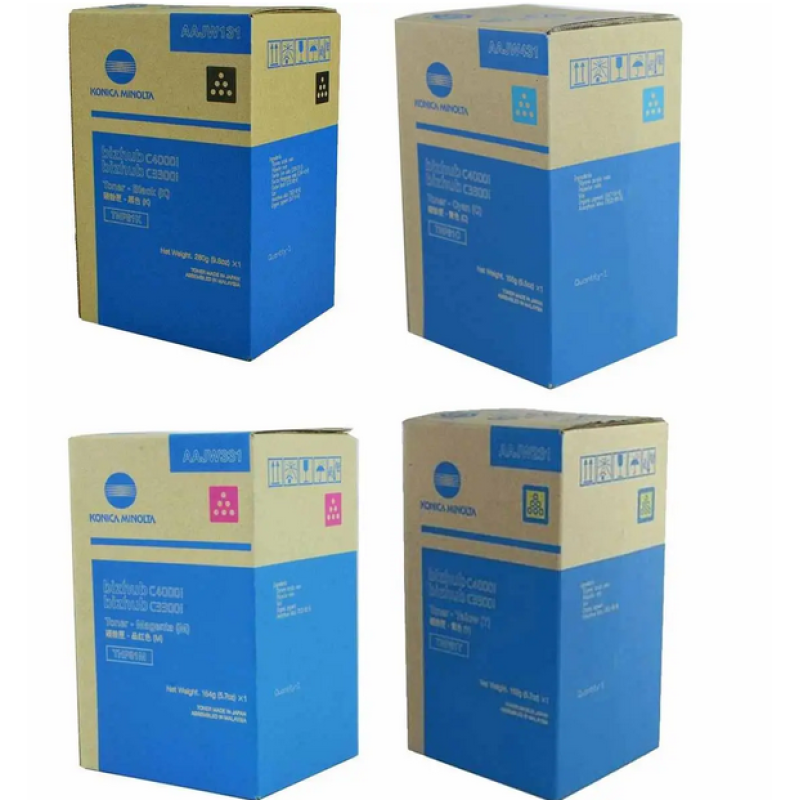 Тонер TNP81C AAJW451 блакитний / cyan Konica Minolta bizhub C3300i / C4000i