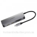 Док-станція USB3.0 Type-C --> USB 3.0x2/HDMI/RJ45/SD/TF/PD Ugreen CM212 Сіра (50852) Док-станція USB3.0 Type-C --> USB 3.0x2/HDMI/RJ45/SD/TF/PD Ugreen CM212 Сіра (50852)