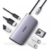 Док-станція USB3.0 Type-C --> USB 3.0x2/HDMI/RJ45/SD/TF/PD Ugreen CM212 Сіра (50852) Док-станція USB3.0 Type-C --> USB 3.0x2/HDMI/RJ45/SD/TF/PD Ugreen CM212 Сіра (50852)