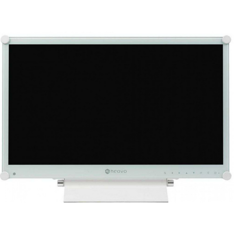 TFT 23.6“ NEOVO MX-24, СКЛО NEOV™, VGA, DVI-D, HDMI, DP, 24/7, МЕТАЛЕВИЙ, КОЛОНКИ, БІЛИЙ (MX-24 WHITE)