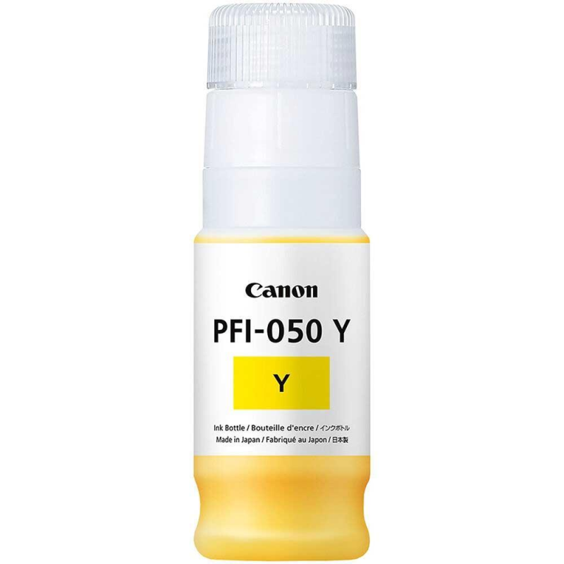 Чорнило Canon PFI-050 Yellow (5701C001AA) для imagePROGRAF TC-20/TC-20M Чорнило Canon PFI-050 Yellow (5701C001AA) для imagePROGRAF TC-20/TC-20M