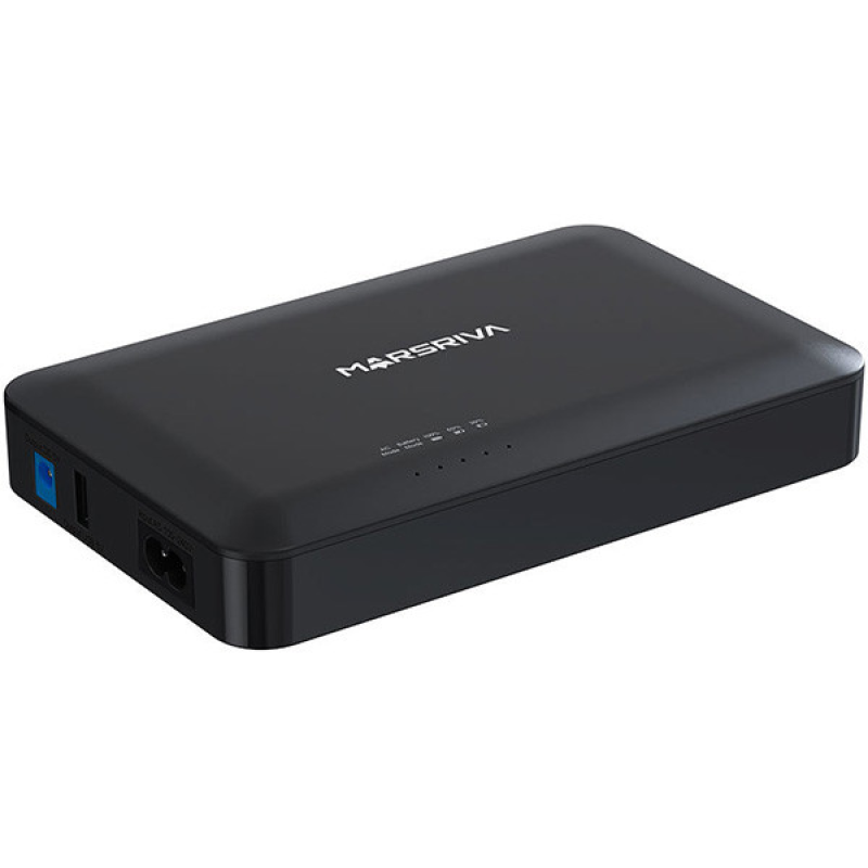 ДБЖ Marsriva DC UPS для роутерів KP2Plus 240VAC 2xDC+PoE24V1A+USB OUT, 2x5V/9V/12V2.5A 18W 16000Ah